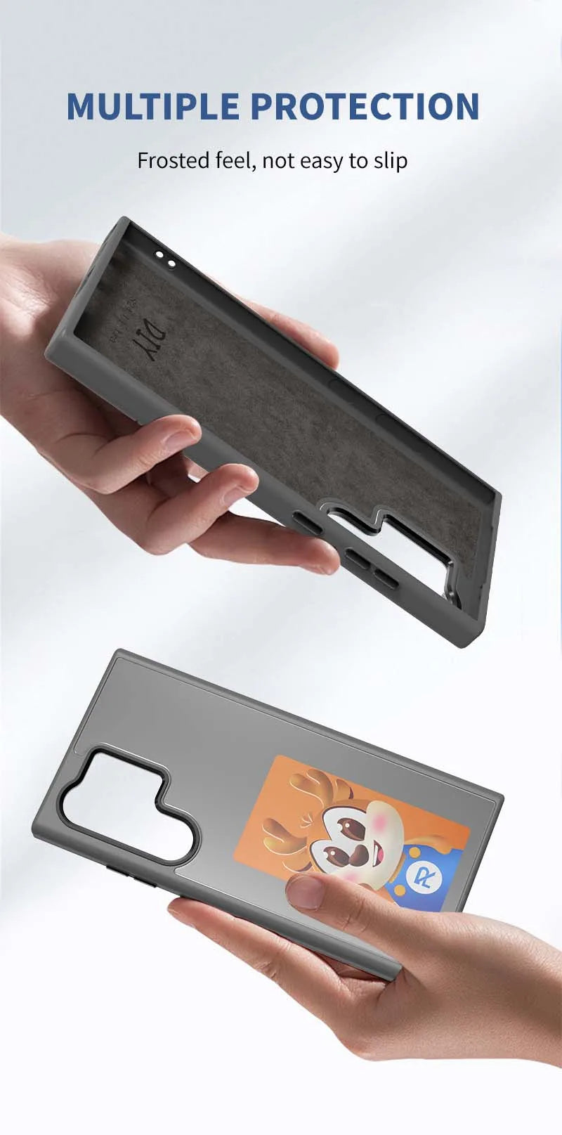 E ink Phone Case New-Tech NFC Function 4 Colors For Samsung Galaxy S25 S24 S23 Ultra DIY Screen Smart Phone Case Fund