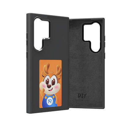 E ink Phone Case New-Tech NFC Function 4 Colors For Samsung Galaxy S25 S24 S23 Ultra DIY Screen Smart Phone Case Fund