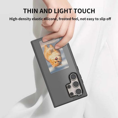 E ink Phone Case New-Tech NFC Function 4 Colors For Samsung Galaxy S25 S24 S23 Ultra DIY Screen Smart Phone Case Fund