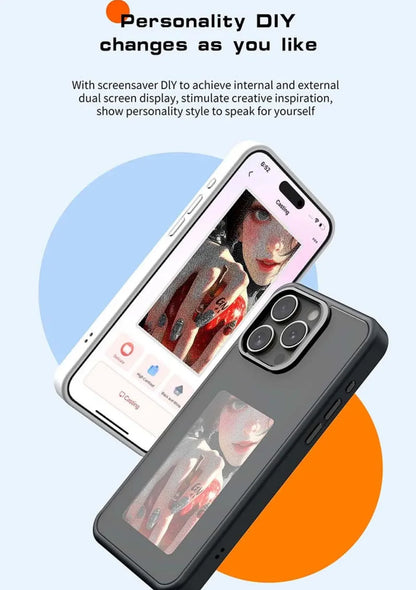 E-Ink NFC Function 3.7 Inches Screen Display Mob For IPhone16 13 14 15 Wireless Transmission Four colors Screen Projection