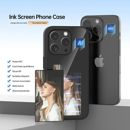 E-Ink NFC Function 3.7 Inches Screen Display Mob For IPhone16 13 14 15 Wireless Transmission Four colors Screen Projection