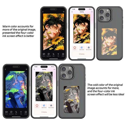 E-Ink NFC Function 3.7 Inches Screen Display Mob For IPhone16 13 14 15 Wireless Transmission Four colors Screen Projection